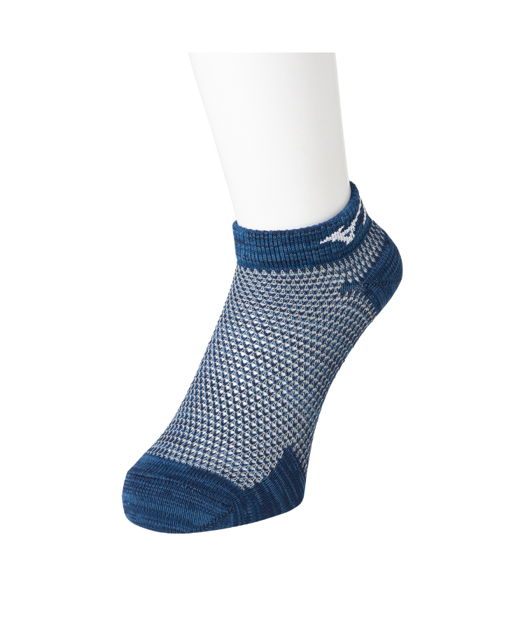 3足組】MIZUNO メンズ オールメッシュ 7.5cm丈 粗メッシュ